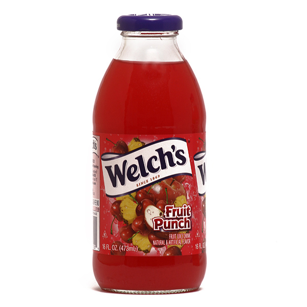 Welch`s fruit punch 12ct 16oz